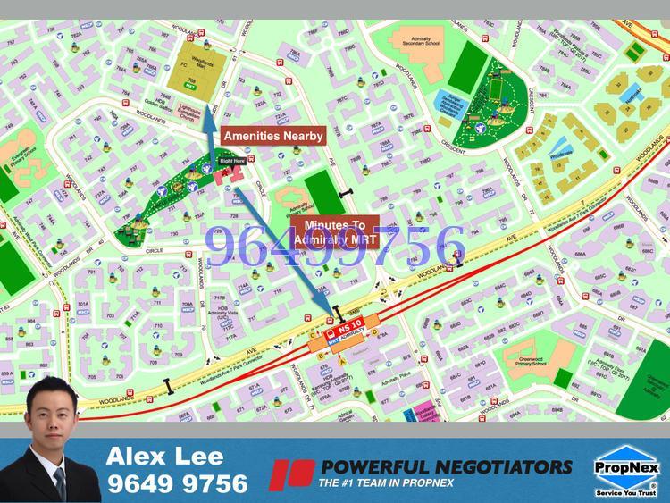 Blk 733 Woodlands Circle (Woodlands), HDB 4 Rooms #128624172